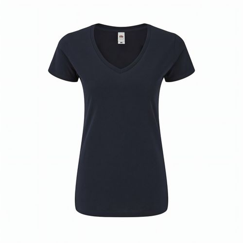 Frauen Farbe T-Shirt Iconic V-Neck (Art.-Nr. CA376586) - Farbiges Damen-T-Shirt Iconic V-Neck...