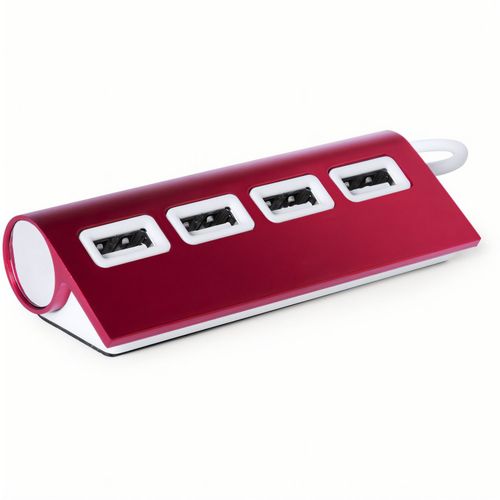 USB Hub Weeper (Art.-Nr. CA384101) - Zweifarbiger USB-Hub in eleganter...