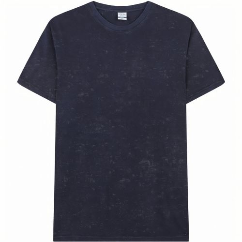 Erwachsene T-Shirt Sury (Art.-Nr. CA385867) - Unisex-T-Shirt mit gewaschenem Jeans-Eff...
