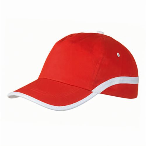 Mütze Line (Art.-Nr. CA393733) - Baseball Cap im 5-Panel-Stil aus 100 %...