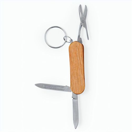 Multiwerkzeug Schlüsselanhänger Famke (Art.-Nr. CA395339) - Praktischer Multitool-Schlüsselanhänge...