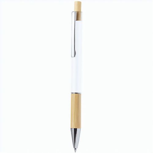 Kugelschreiber Weler (Art.-Nr. CA403987) - Stilvoller Kugelschreiber aus Bambus...