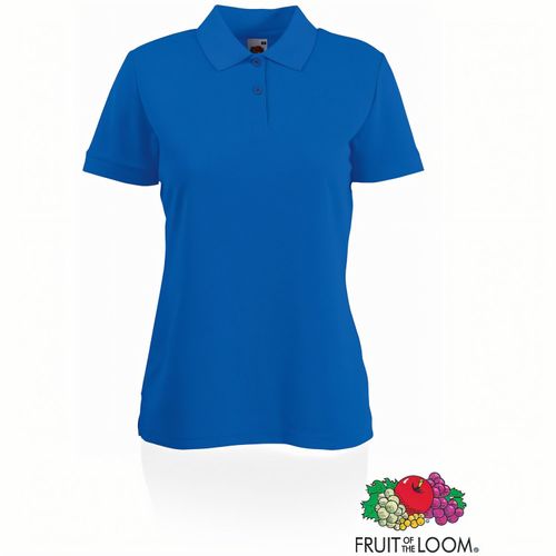 Frauen Polo-Shirt 65/ 35 (Art.-Nr. CA404331) - Damen-Poloshirt 65/35 von Fruit of the...