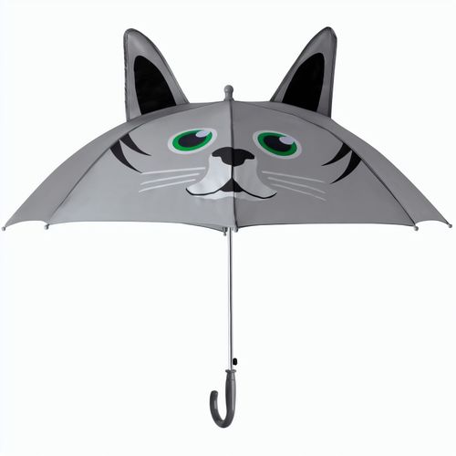 Regenschirm Seter (Art.-Nr. CA410862) - Kinderregenschirm mit lustigen Katzen-...