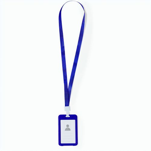Namensschild Schlüsselband Fleck (Art.-Nr. CA413805) - Schlüsselband mit Ausweishalter au...