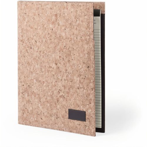 Mappe Hoyeb (Art.-Nr. CA423190) - Mappe mit Soft-Touch-Cover aus Naturkork...