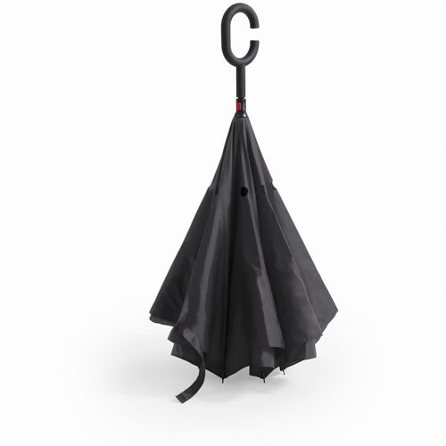 Wenderegenschirm Hamfrey (Art.-Nr. CA429247) - Wende-Regenschirm mit 8 Panelen aus...