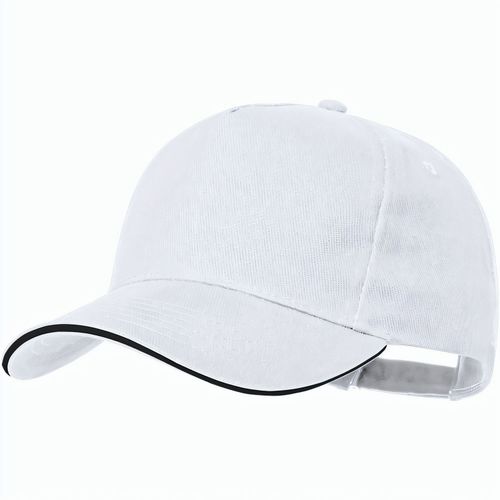 Mütze Mimax (Art.-Nr. CA446576) - 5-Panel-Mütze aus 100% gebürsteter Bau...