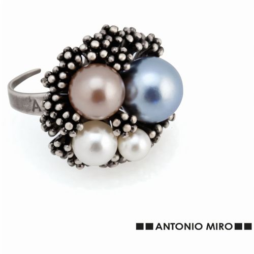 Verstellbarer Ring Pleus (Art.-Nr. CA452934) - Verstellbarer Ring von Antonio Mir...