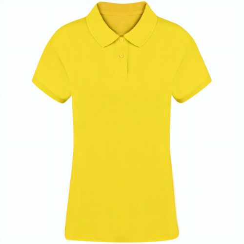 Erwachsene Frauen Farbe Polo-Shirt Koupan (Art.-Nr. CA463423) - Damen Kurzarm-Poloshirt aus 100% gekämm...