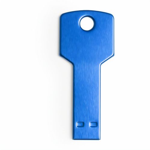 USB Speicher Fixing 16GB (Art.-Nr. CA464854) - USB-Stick in Schlüssel-Form aus glänze...