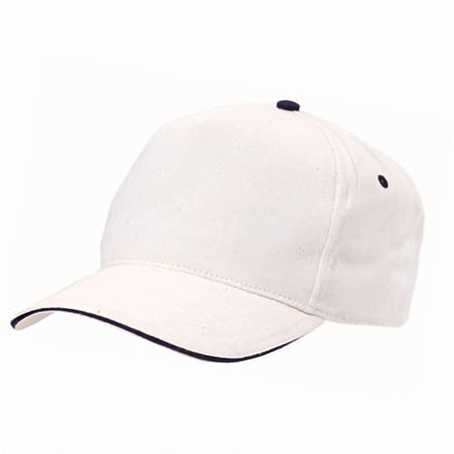 Mütze Five (Art.-Nr. CA480722) - Baseball Cap im 5-Panel-Stil aus 100 %...