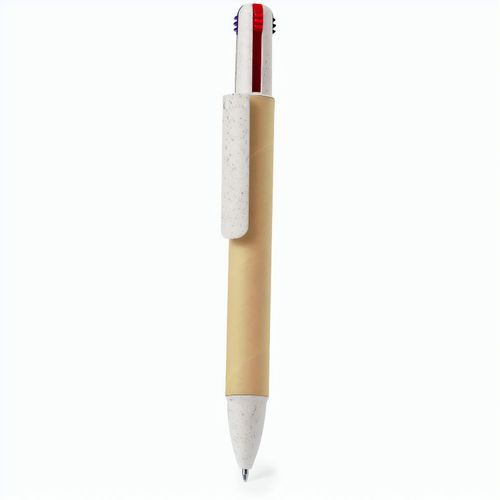 Kugelschreiber Surtum (Art.-Nr. CA494619) - 4-in-1-Kugelschreiber mit Druckknopf-Ein...