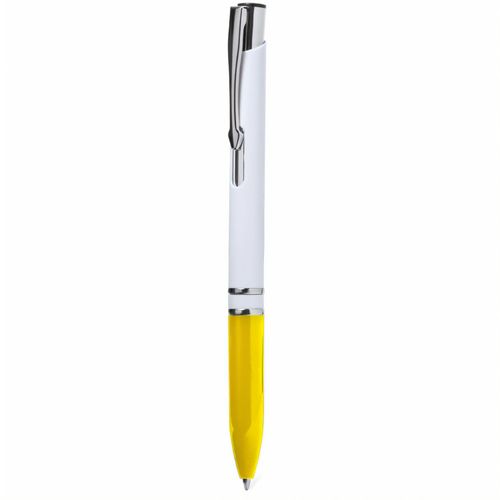 Kugelschreiber Laury (Art.-Nr. CA502611) - Eleganter Kugelschreiber mit Druckknopfm...