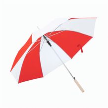 Regenschirm Korlet (Weiss / rot) (Art.-Nr. CA537941)