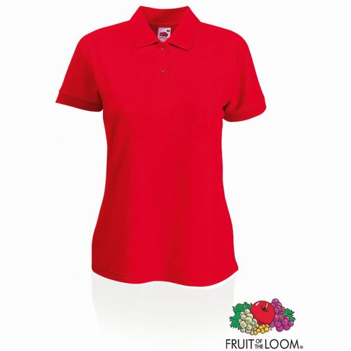 Frauen Polo-Shirt 65/ 35 (Art.-Nr. CA540775) - Damen-Poloshirt 65/35 von Fruit of the...