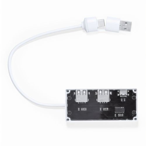USB Hub Hevan (Art.-Nr. CA548245) - USB 2.0-Anschluss im unverwechselbaren...