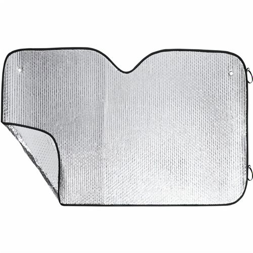 Autosonnenschutz Falnit (Art.-Nr. CA569506) - Sonnenschutz aus Aluminum in Silber-Meta...