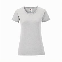 Frauen Farbe T-Shirt Iconic (Grau) (Art.-Nr. CA607090)