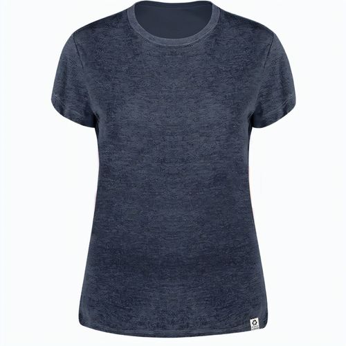 Frauen T-Shirt Bandul (Art.-Nr. CA612983) - Damen T-Shirt aus 60% recycelter Baumwol...