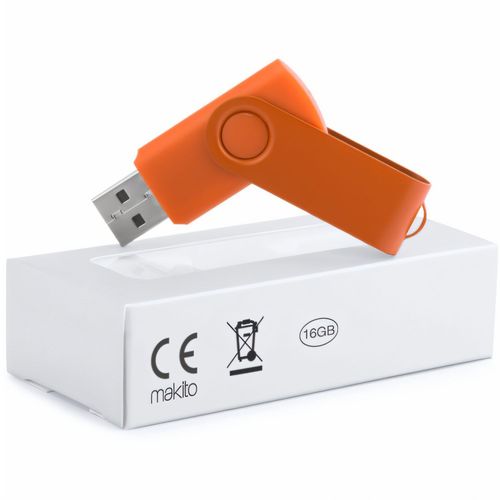 USB Speicher Survet 16Gb (Art.-Nr. CA629110) - USB-Stick mit 16 GB Kapazität. Gehäuse...