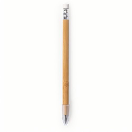 Ewiger Bleistift Billy (Art.-Nr. CA634808) - Ewiger Bleistift aus Bambus. Wiederverwe...