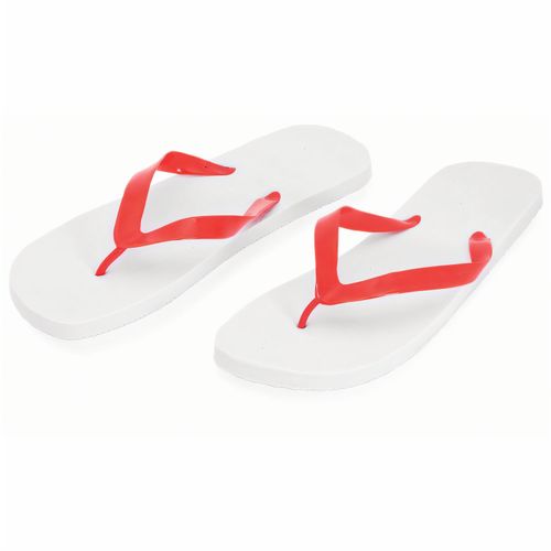 Flip Flop Sunset (Art.-Nr. CA635079) - Flip Flops mit weißer Sohle aus robuste...