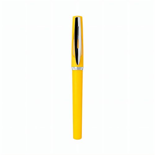 Roller Pen Kasty (Art.-Nr. CA652285) - Zweifarbiger Tintenroller mit Kappe im...