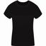 Erwachsene Frauen Farbe T-Shirt Seiyo (Schwarz) (Art.-Nr. CA658991)