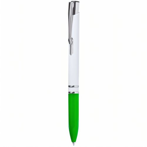 Kugelschreiber Laury (Art.-Nr. CA667166) - Eleganter Kugelschreiber mit Druckknopfm...
