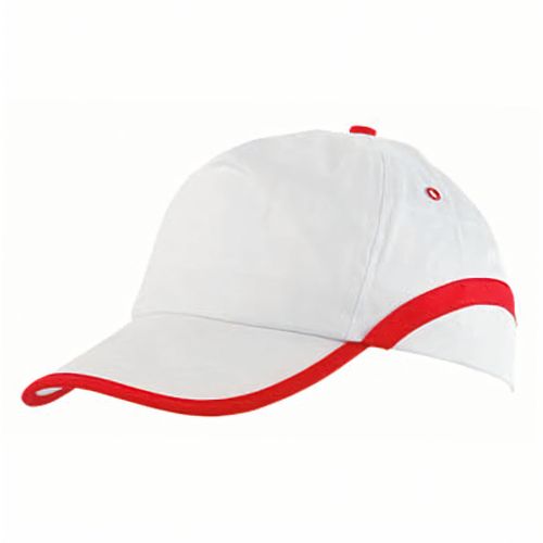 Mütze Line (Art.-Nr. CA671663) - Baseball Cap im 5-Panel-Stil aus 100 %...