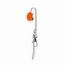 Taschenhalter-Schlüsselanhänger Lysia (orange) (Art.-Nr. CA674785)