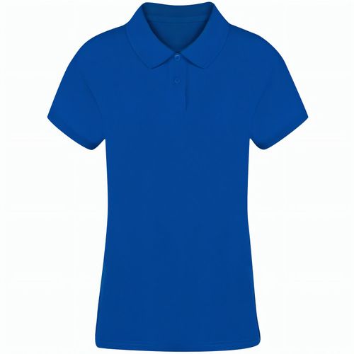 Erwachsene Frauen Farbe Polo-Shirt Koupan (Art.-Nr. CA675897) - Damen Kurzarm-Poloshirt aus 100% gekämm...