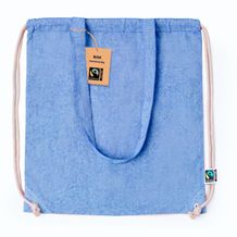 Rucksack Tasche Riak Fairtrade (blau) (Art.-Nr. CA676462)