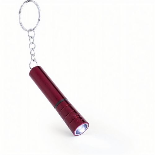 Lampe Schlüsselanhänger Flonse (Art.-Nr. CA683420) - LED-Taschenlampe mit Schlüsselring un...