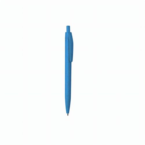 Kugelschreiber Wipper (Art.-Nr. CA688512) - Naturlinie, Kugelschreiber mit Druckmech...