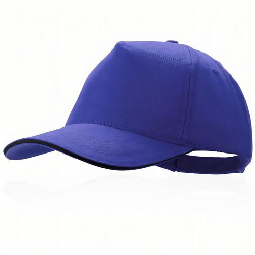 Mütze Kisse (Art.-Nr. CA712886) - Baseball Cap im 5-Panel-Stil aus 100 %...