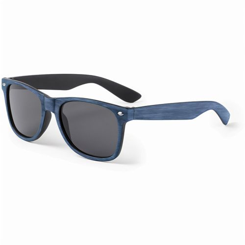 Sonnenbrille Leychan (Art.-Nr. CA716832) - Trendige Sonnenbrille mit Holzdesign-Rah...