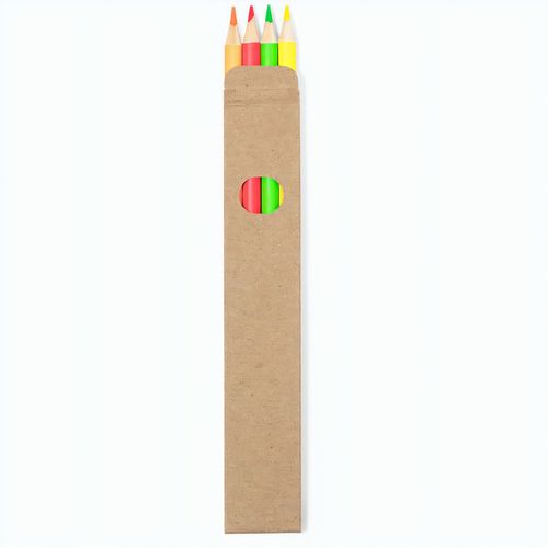 Bleistiftbox Tucker (Art.-Nr. CA726036) - Set mit 4 Bleistiften in einer Schachtel...