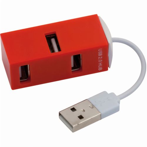 USB Hub Geby (Art.-Nr. CA726148) - Kompakter USB 2.0-Hub mit minimalistisch...