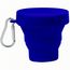 Faltbarer Trinkbecher Klimt (blau) (Art.-Nr. CA726186)