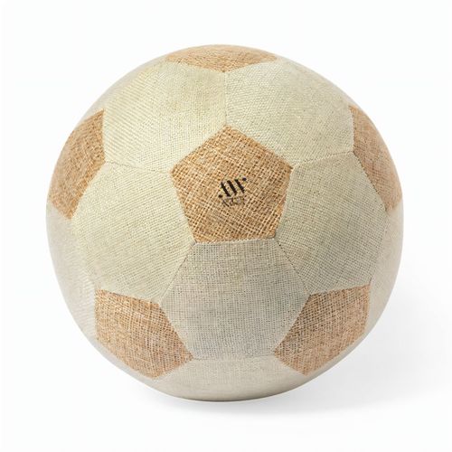 Ball Slinky (Art.-Nr. CA736843) - Fußball im Retro-Naturdesign und i...