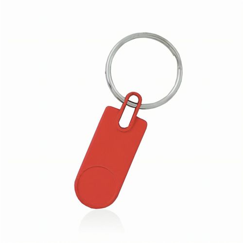 Schlüsselanhänger Harper (Art.-Nr. CA745810) - Schlüsselanhänger mit fröhlichem Desi...