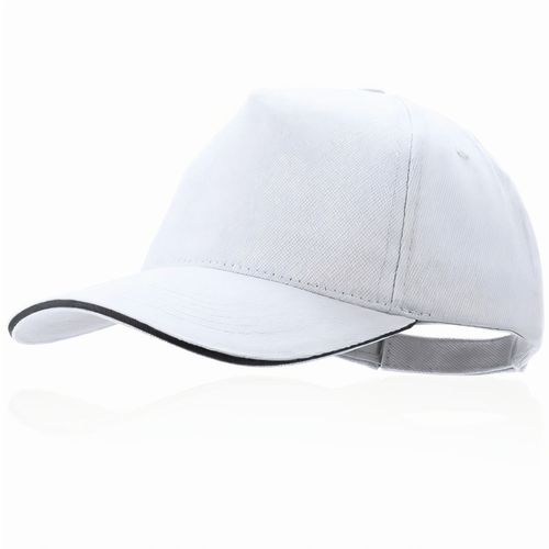 Mütze Kisse (Art.-Nr. CA751895) - Baseball Cap im 5-Panel-Stil aus 100 %...