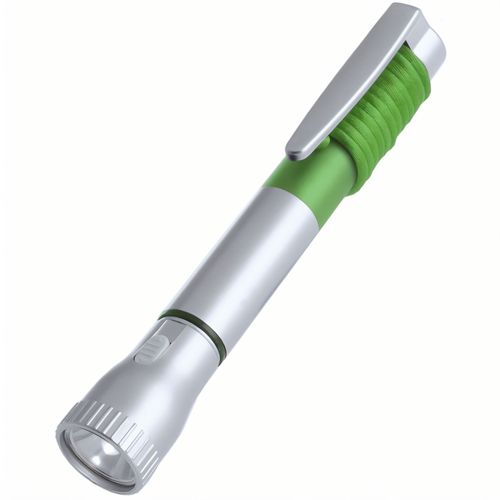 Kugelschreiber Lampe Mustap (Art.-Nr. CA753035) - Stift mit integrierter LED-Taschenlampe...