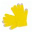 Touchpad Handschuhe Actium (gelb) (Art.-Nr. CA766040)