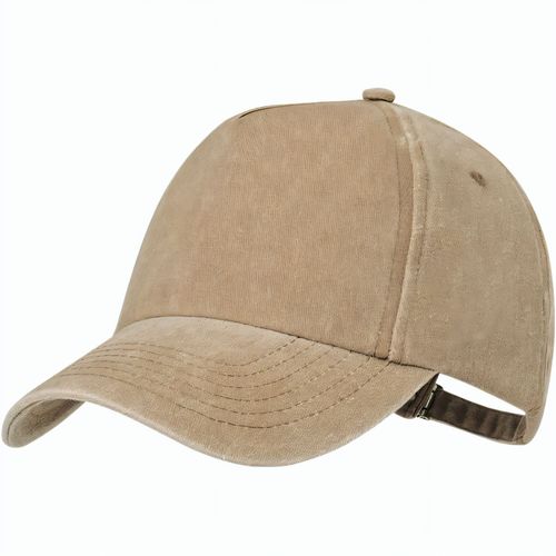 Mütze Zorp (Art.-Nr. CA771311) - 5-Panel-Cap mit gewaschenem Effekt-Finis...