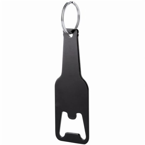 Schlüsselanhänger Flaschenöffner Clevon (Art.-Nr. CA788097) - Origineller Aluminium-Schlüsselanhänge...