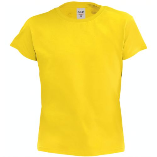 Kinder Farbe T-Shirt Hecom (Art.-Nr. CA789689) - T-Shirt für Kinder aus 100 % Baumwoll...