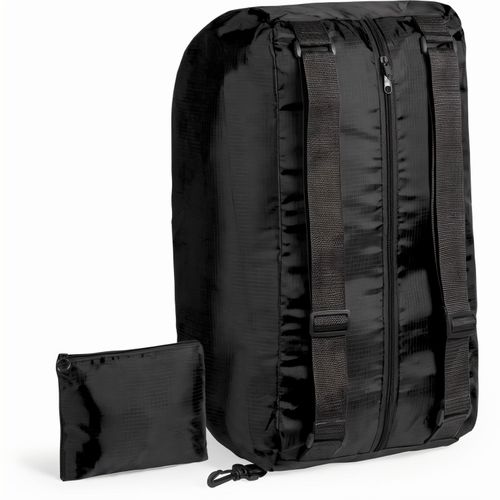 Rucksack Tasche Ribuk (Art.-Nr. CA795529) - Faltbare Rucksack-Tasche aus weichem,...